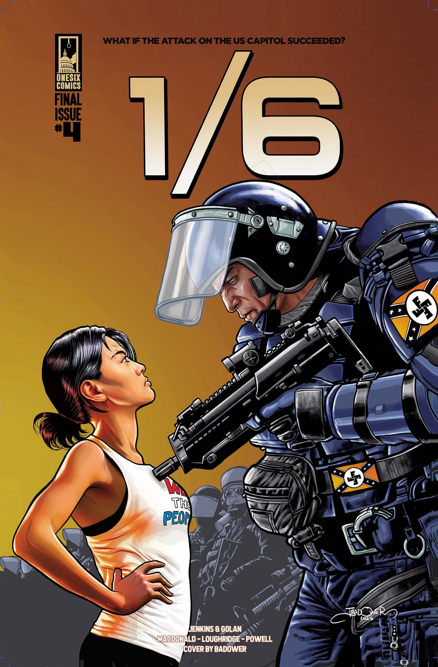 1/6: The Graphic Novel –– Issue #4 (Autumn Cover)