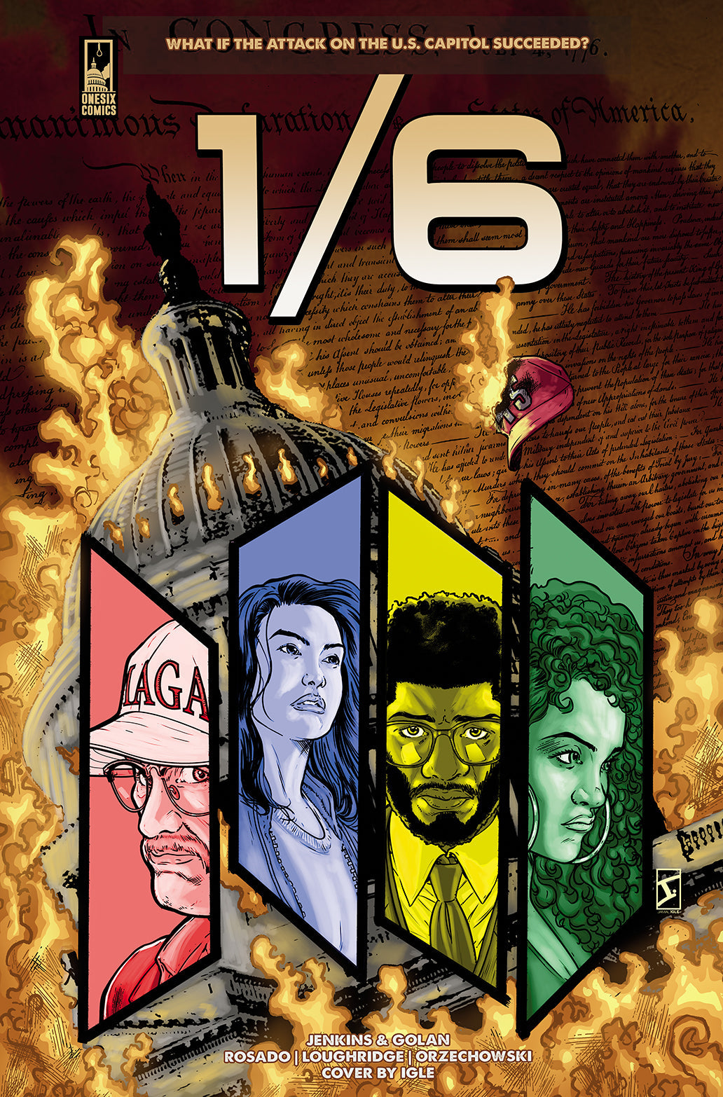 NOW AVAILABLE: 1/6: The Graphic Novel – Issue #2 (Print Edition)
